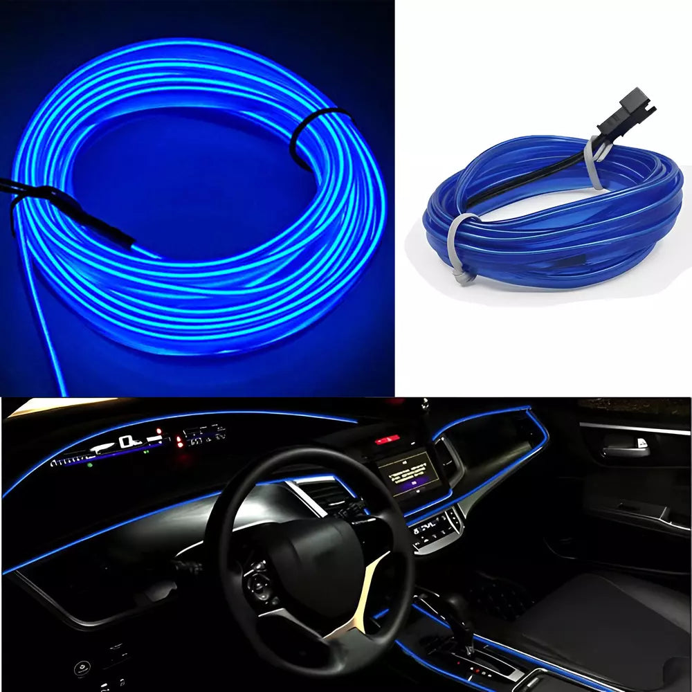 Lumini ambientale LED interior masina, 5m