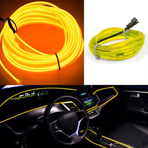 Lumini ambientale LED interior masina, 5m