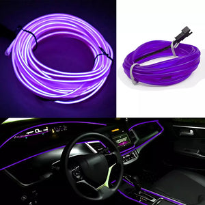 Lumini ambientale LED interior masina, 5m