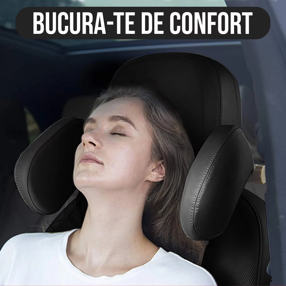 Perna de dormit pentru masina cu atasare tetiera