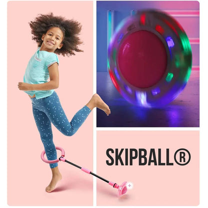 Skipball, jucarie de sarit cu inel