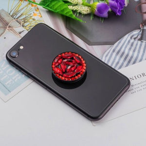 Suport stand adeziv pentru telefon model pietre