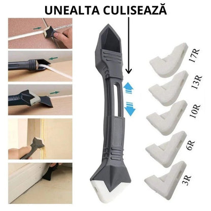 Unealta 3 in 1 pentru Lucrari cu Silicon